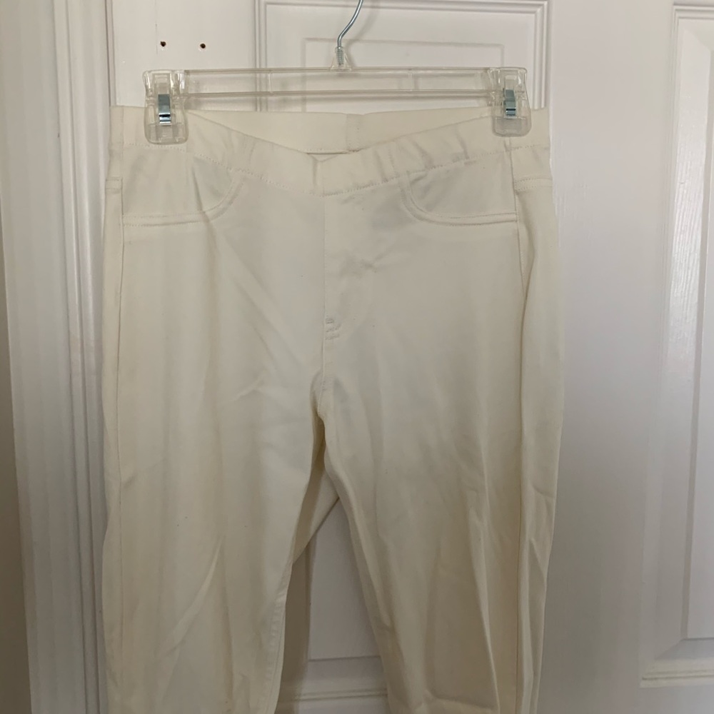 Uniqlo Cream White Jeggings